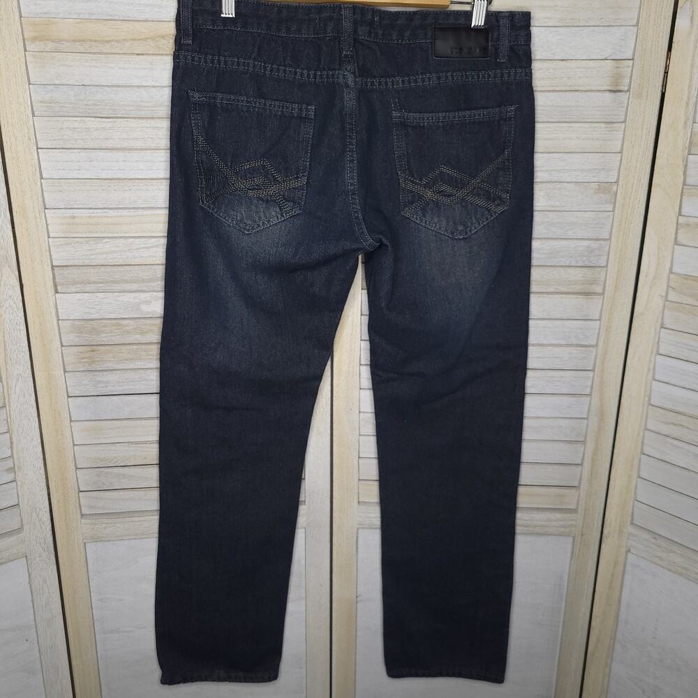 Calvin Klein Mens Straight Fit Jeans Denim Jeans TAG 34X32 ACTUAL 34X31